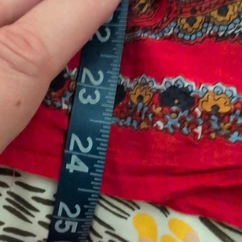 Lucky Brand Paisley Split Neck Blouse, 100% Modal - Picture 11 of 11